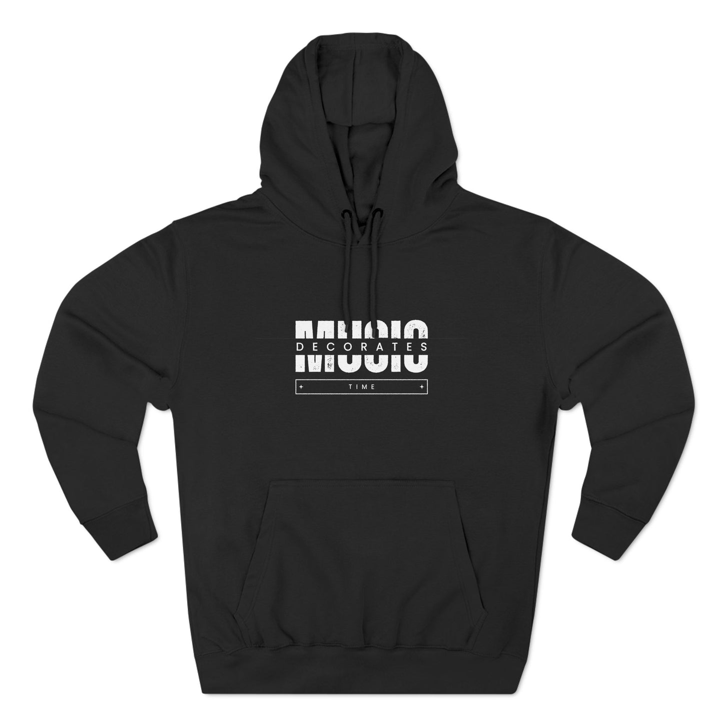 Music Decorates Time Premium Hoodie