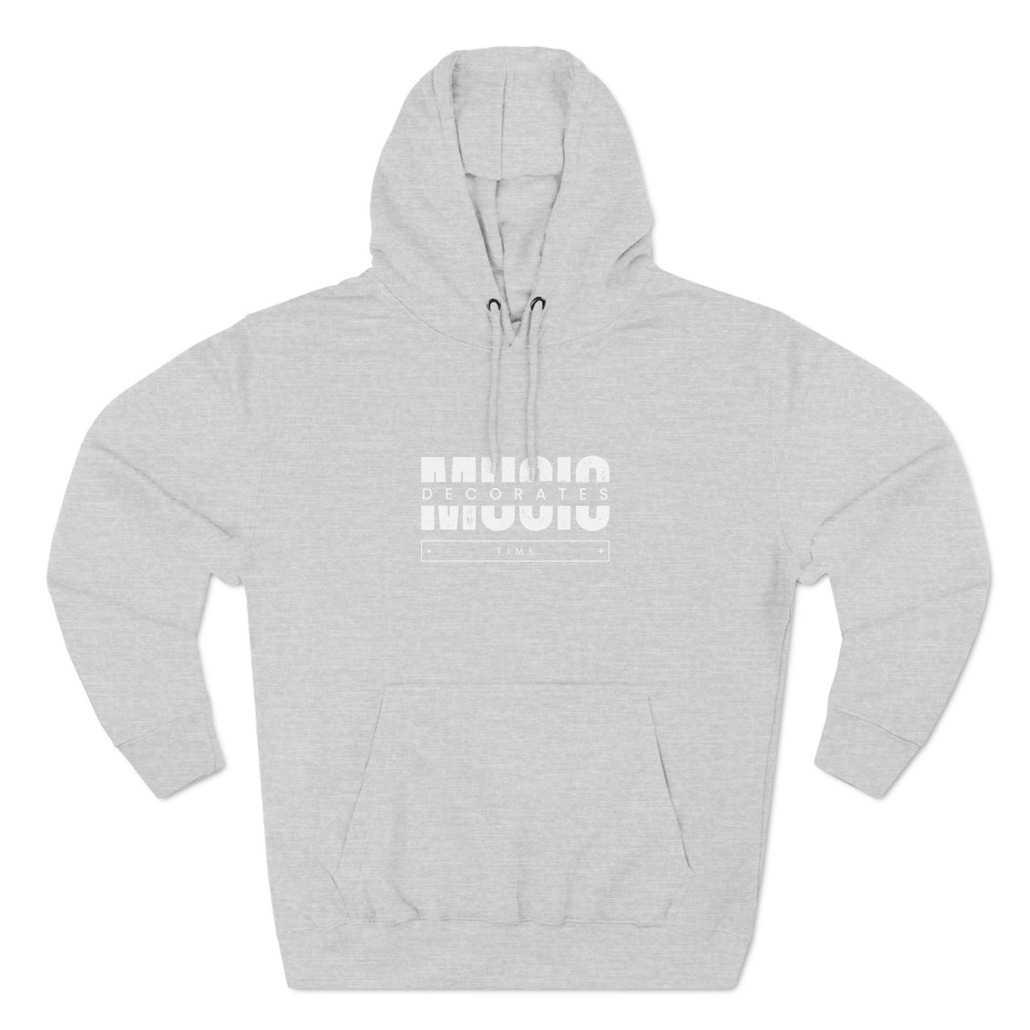 Music Decorates Time Premium Hoodie