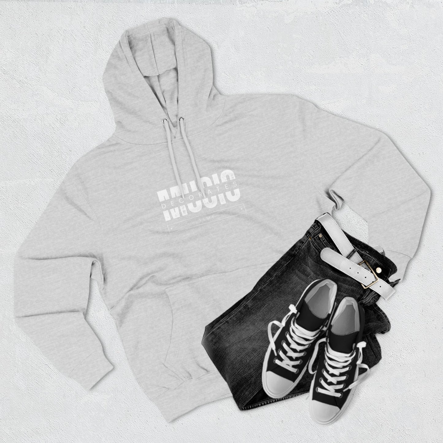 Music Decorates Time Premium Hoodie